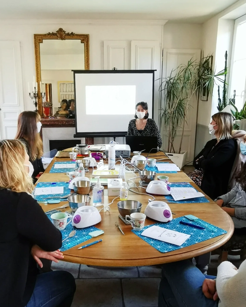 atelier à domicile DIY cosmétique